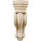 Ekena Millwork 3 3/8"W x 6 1/2"D x 10 1/2"H Boston Traditional Scroll Corbel, Rubberwood COR03X06X10TSRW - alternate 2
